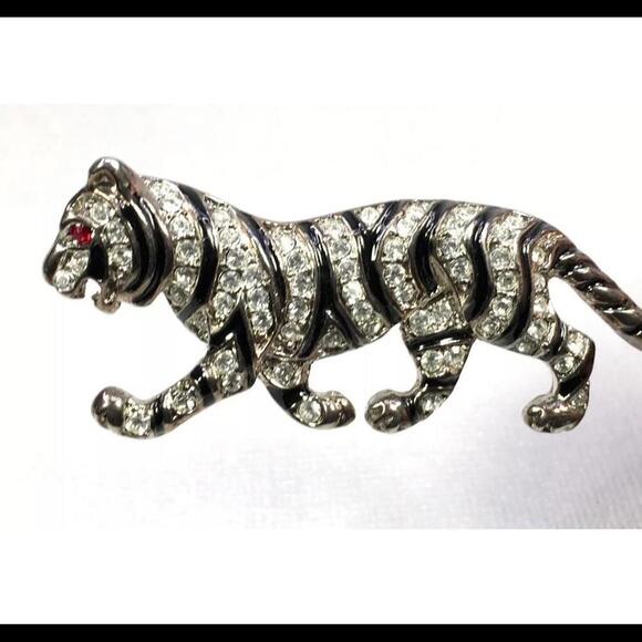 Park Lane Jewelry - Tiger Brooch Pin